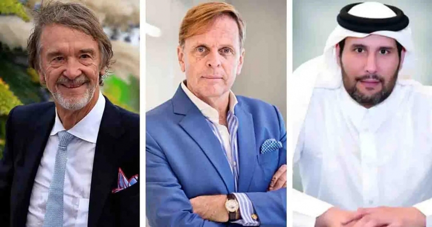 Sir Jim Ratcliffe - Thomas Zilliacus - Sheik Jassim là ba cái tên gây rúng động bóng đá Anh